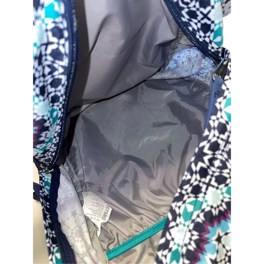 Trans by Jansport Supermax Backpack Navy Blue Moonshine Moroccan 4 Pocket‎ Bag